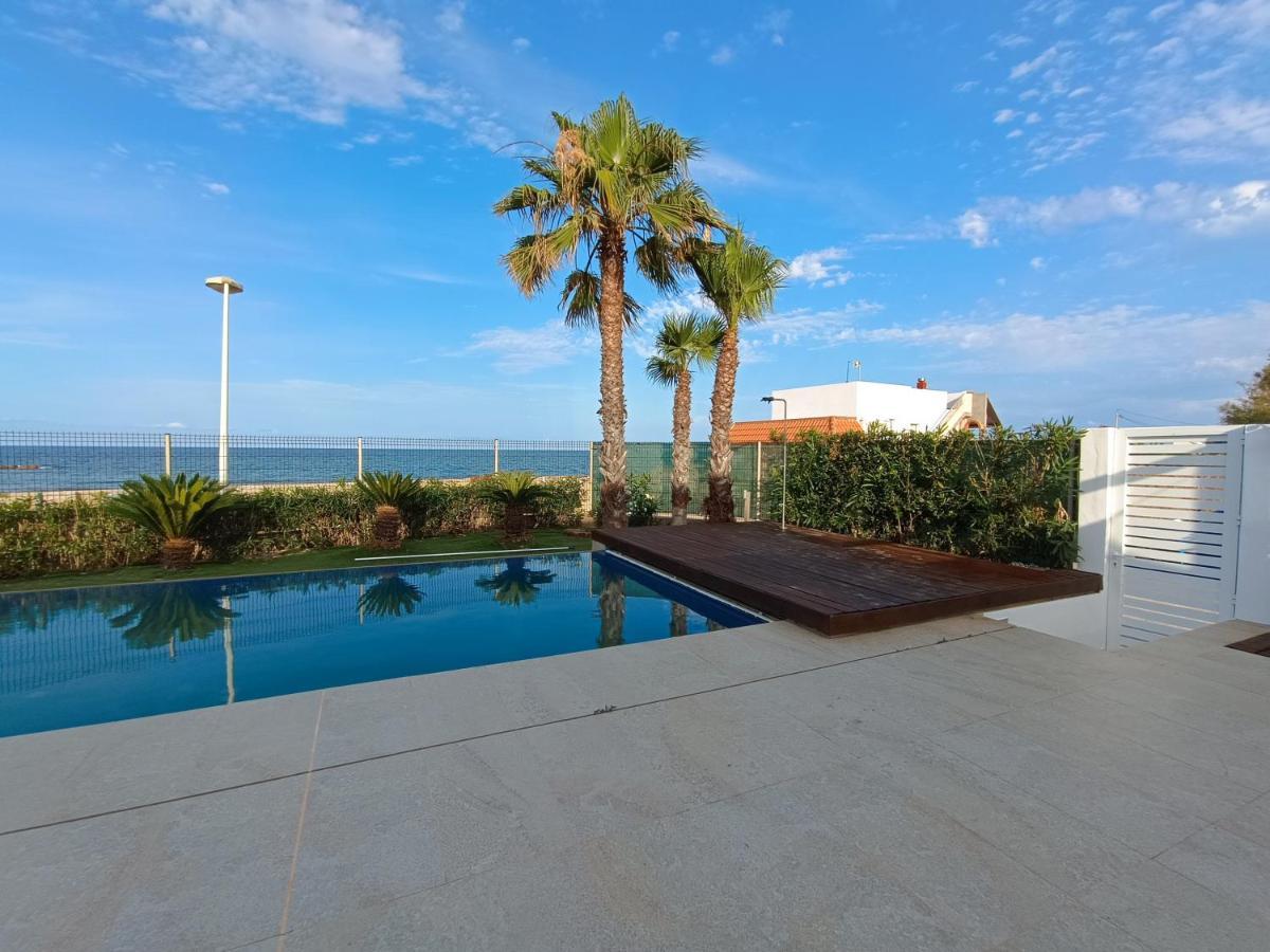 Villa Casa Del Mar, Piscina Privada Frente Al Mar Cullera Exterior foto