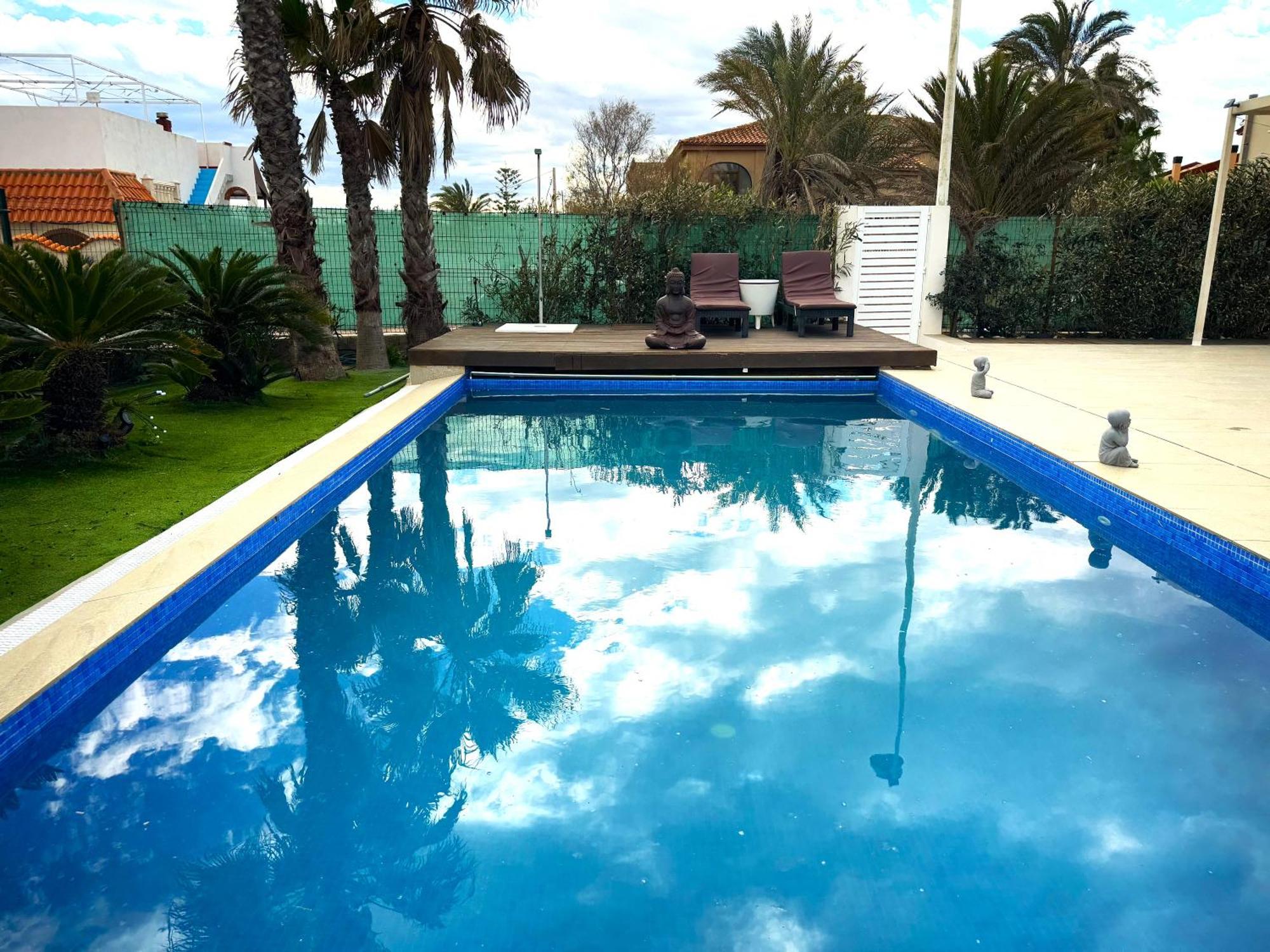 Villa Casa Del Mar, Piscina Privada Frente Al Mar Cullera Exterior foto